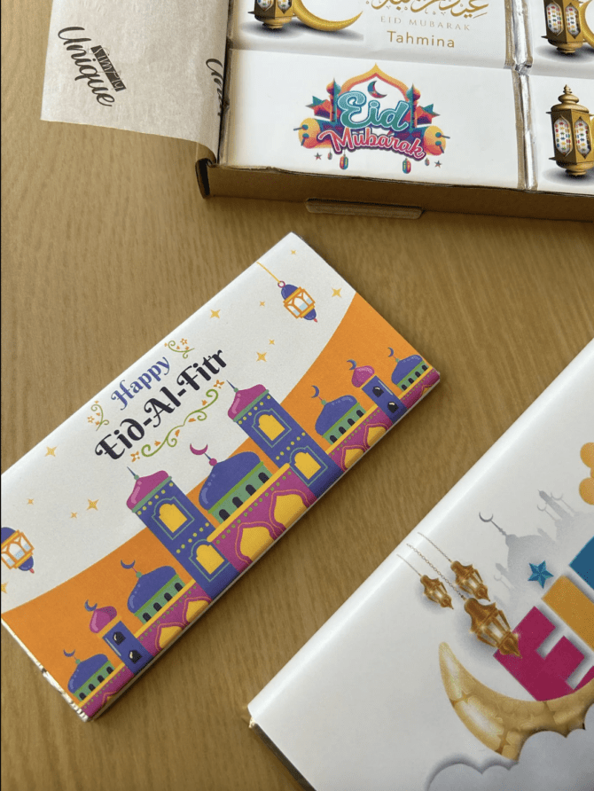 Customised Eid Mubarak Bars - Image 2